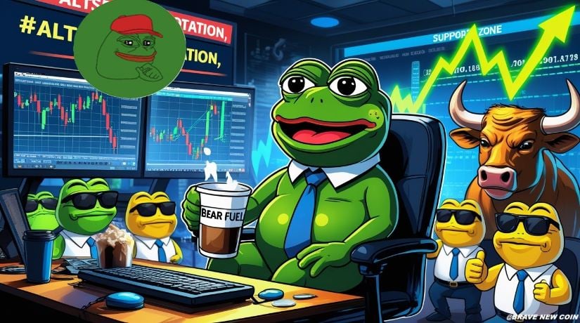 Pepe Coin Price Prediction: PEPE Steadies at Support as Altcoin Momentum Builds—Could a Larger Recovery Be Forming?