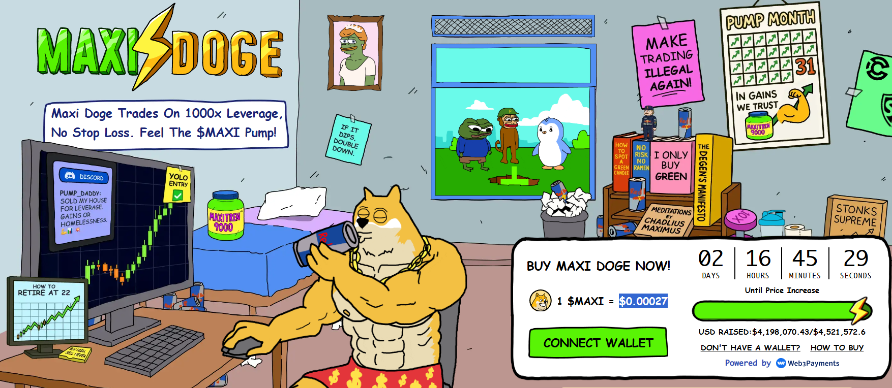 Next Crypto to 1000X: Could Maxi Doge Be The Quiet Bet