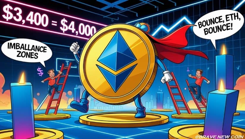 Ethereum Price Prediction: ETH Price Eyes Vector Candle Recovery as Imbalance Zones Point Toward ,400–,000 Recovery