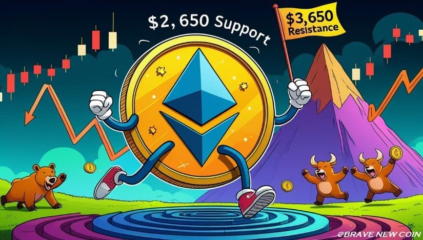 Ethereum Price Prediction: ETH Price Bounces from ,650 Support and Forms Megaphone Pattern Toward ,650 Resistance