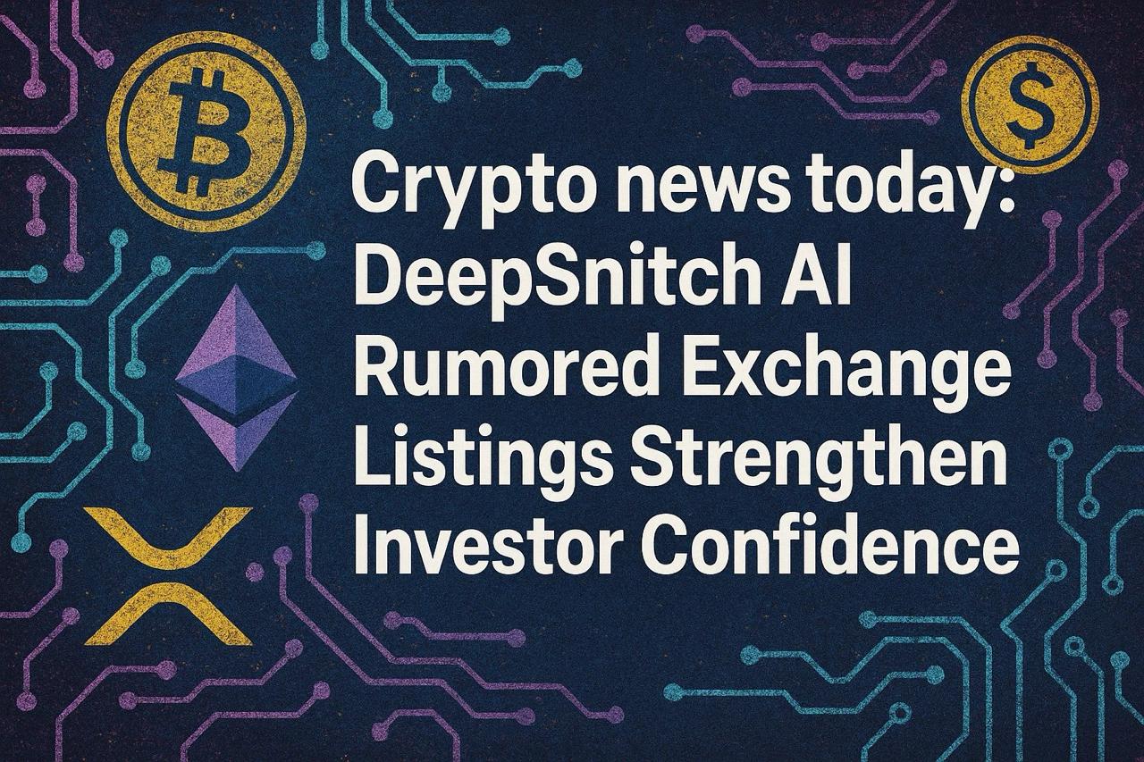 Crypto News Today: Upbit Suffers M Solana Exploit as DeepSnitch AI Rumored Exchange Listings Boost Investor Confidence