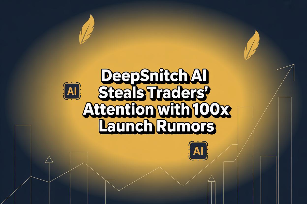 DeepSnitch AI Pumps 65% on 100X Moonshot Rumors as the Launch Approaches