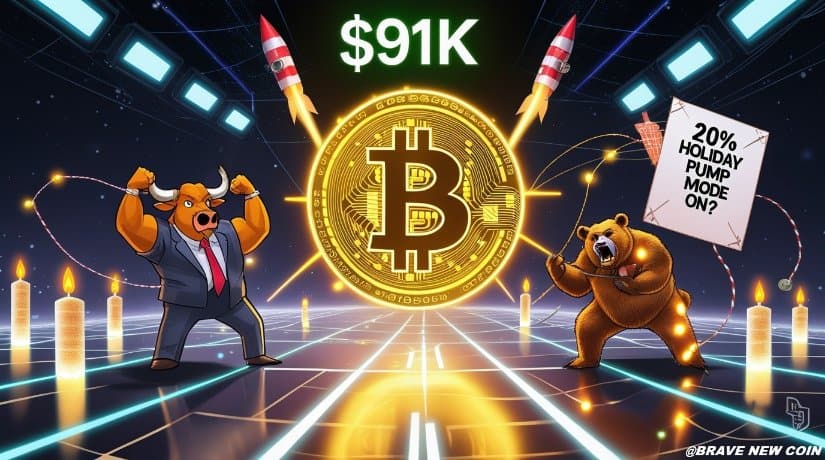 Bitcoin Price Today: BTC Price Holds Above K as December’s Historical 20% Holiday Rally Comes Into Focus