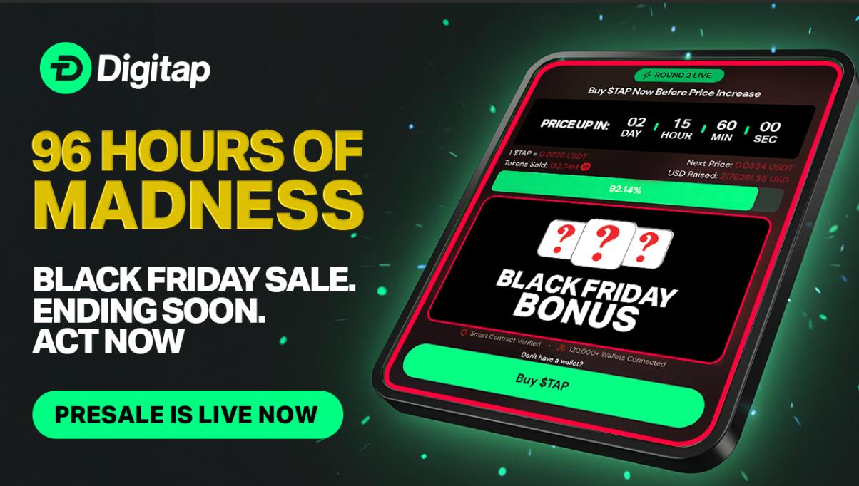 How to Survive the "Worst November in 7 Years": The Digitap ($TAP) Blueprint