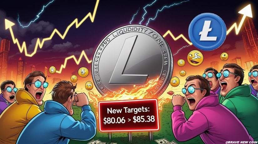 Litecoin (LTC) Price Prediction: Liquidity Sweep Above Signals New Bullish Targets Despite Wider Downtrend Litecoin (LTC) Price Prediction: Liquidity Sweep Above Signals New Bullish Targets Despite Wider Downtrend