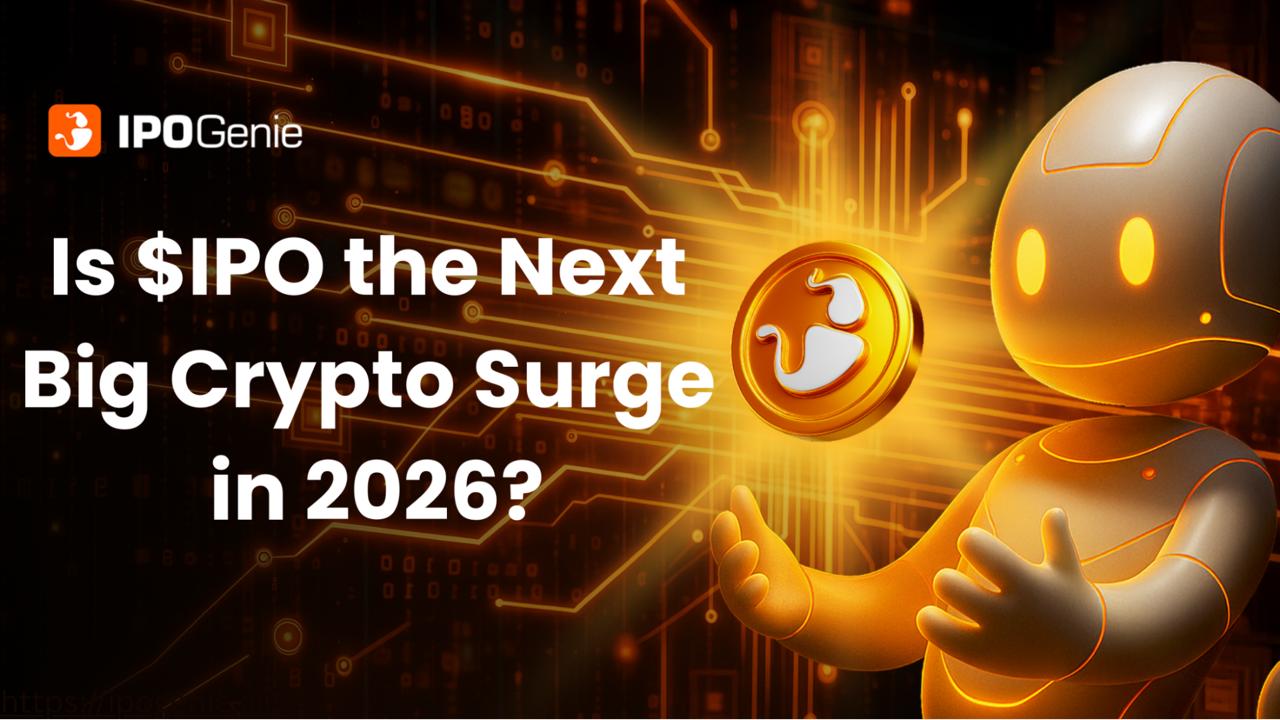 Analysts Suggest the IPO Genie ($IPO) Token Presale Could Reach 100M AUM by 2026 Analysts Suggest the IPO Genie ($IPO) Token Presale Could Reach 100M AUM by 2026