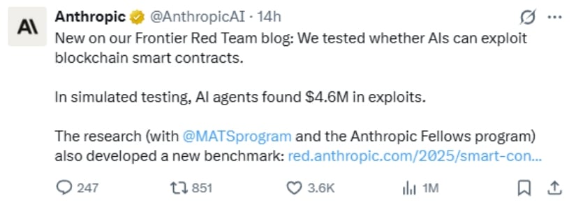 AI Agents Can Now Steal Millions From Crypto Contracts, New Research Shows