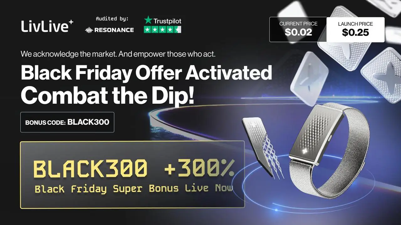 Top Crypto To Buy This Week – LivLive 300% Bonus Code Extended While Solana And Bitcoin Prices Recover Top Crypto To Buy This Week – LivLive 300% Bonus Code Extended While Solana And Bitcoin Prices Recover