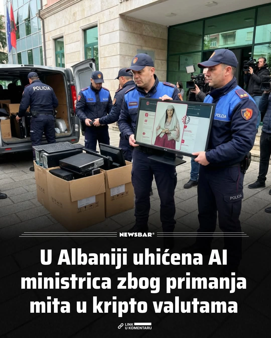 Albania's AI minister caught in scandal as parody news alleges corruption arrest Albania's AI minister caught in scandal as parody news alleges corruption arrest