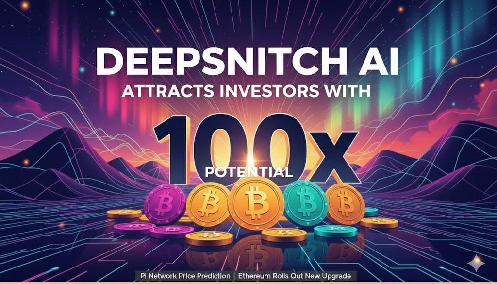 Pi Network Price Prediction: Ethereum Announces Major Upgrade As DeepSnitch AI Surges with 100x Potential Pi Network Price Prediction: Ethereum Announces Major Upgrade As DeepSnitch AI Surges with 100x Potential