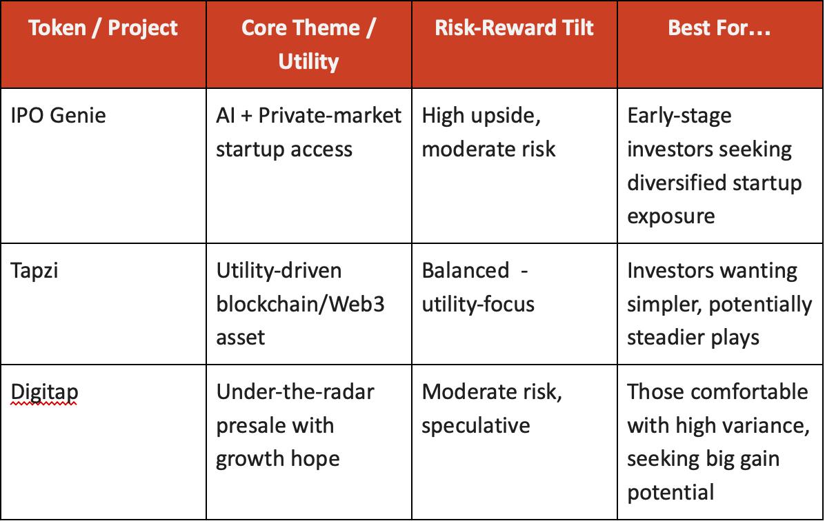 Top Crypto Presales 2025: Top Gainer Presales of Q4 2025 – IPO Genie Moves Into the Fast Lane Top Crypto Presales 2025: Top Gainer Presales of Q4 2025 – IPO Genie Moves Into the Fast Lane
