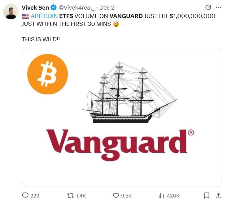 Vanguard Now Allows Crypto ETFs, but Digitap ($TAP) Still Looks Like the Best Crypto to Buy Vanguard Now Allows Crypto ETFs, but Digitap ($TAP) Still Looks Like the Best Crypto to Buy
