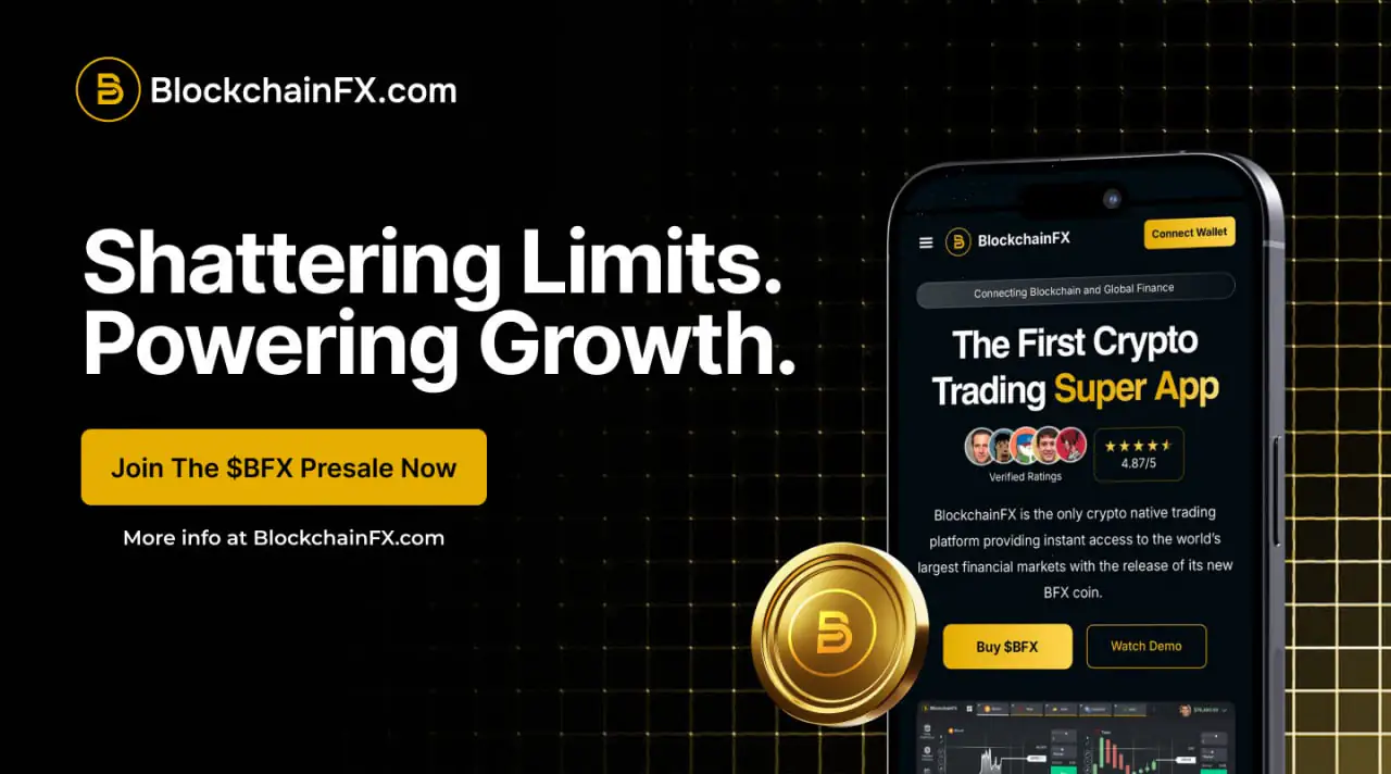 Top Crypto Coins Right Now: How BlockchainFX Surges Ahead of Tron and Dogecoin Top Crypto Coins Right Now: How BlockchainFX Surges Ahead of Tron and Dogecoin