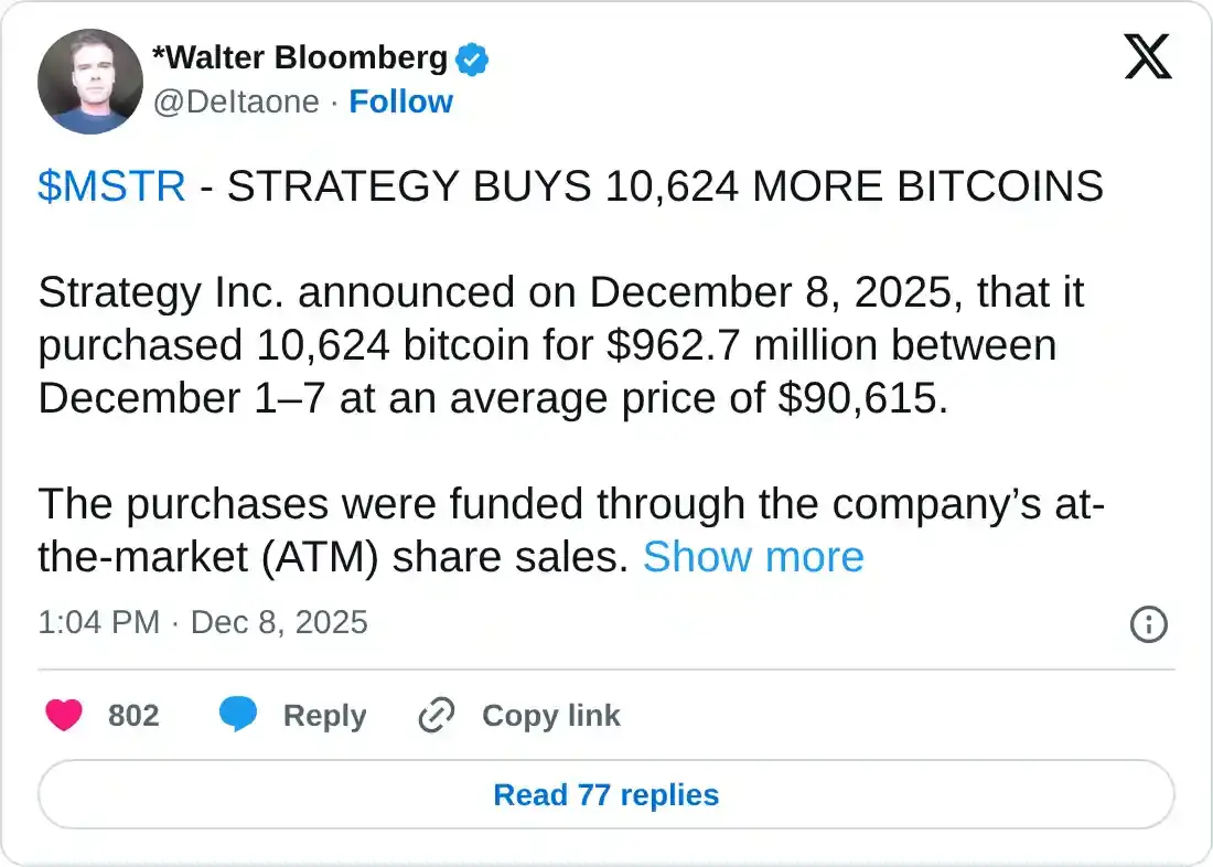 Bitcoin Price Forecast: BTC steadies above ,000 as Fed rate-cut optimism lifts market sentiment