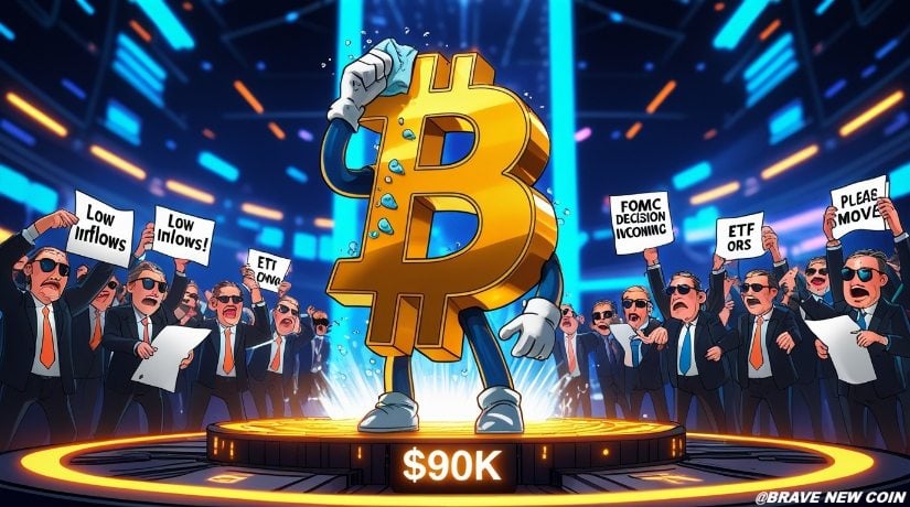 Bitcoin Price Prediction: BTC Price Stalls at K as ETF Inflows Slow Ahead of Crucial FOMC Decision