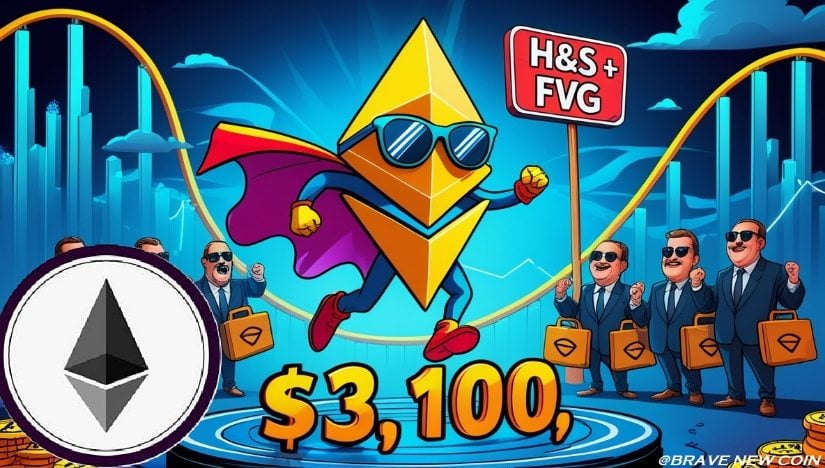 Ethereum Price Prediction: ETH Stabilizes Above ,100 as H&S Pattern and FVG Zone Shape Market Outlook