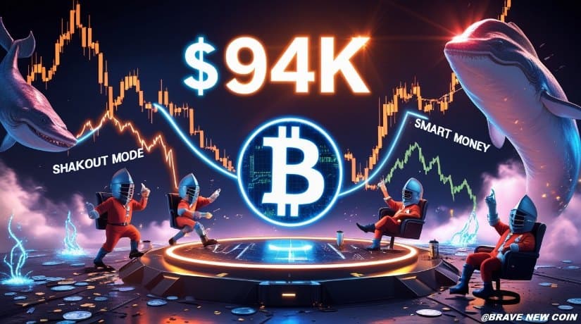 Bitcoin Price Prediction: BTC Price Enters Final Shakeout as Analysts Highlight K Support and a Potential Rally Toward K