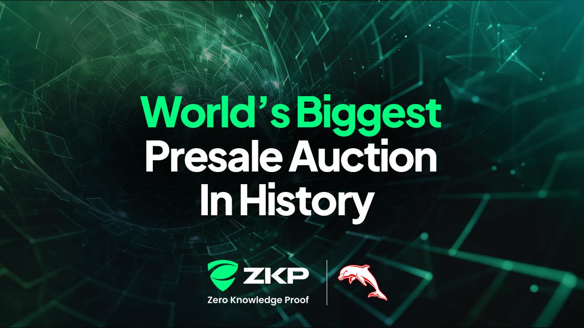 Zero Knowledge Proof’s (ZKP) 200M Daily Presale Auction Pulls Traders Away From Hedera &amp; Aster as Momentum Accelerates