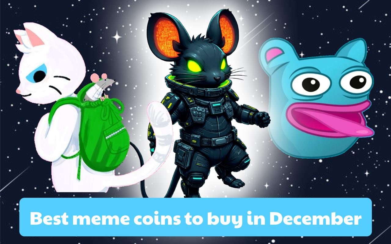 Best Meme Coins To Buy in December: Look for the Crazy and the Sneaky, and Don’t Forget DeepSnitch AI 