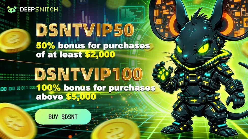 Next Big 1000x Crypto: AVICI, CARDS, and DeepSnitch AI the Biggest Upside Now