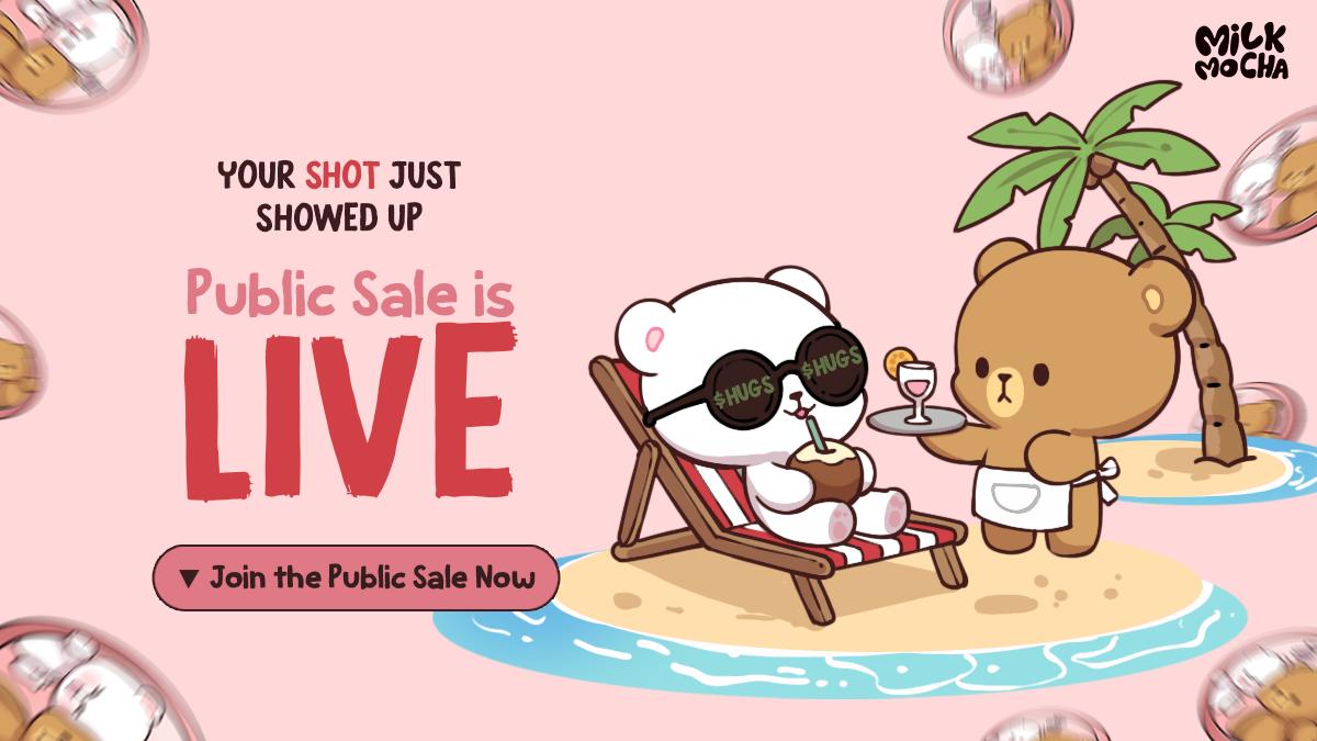 Milk Mocha NFTs Use $HUGS Burns to Power Demand in Presale