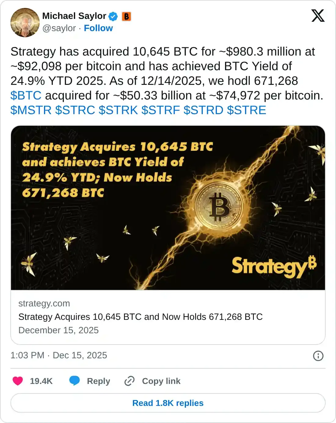 Bitcoin Price Forecast: BTC extends sell-off, approaching December lows