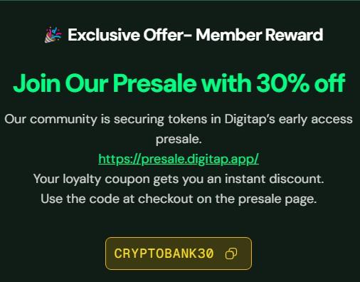 Is k the Top? Whales Are Selling BTC to Buy the Digitap ($TAP) Crypto Presale Before the Price Skyrockets