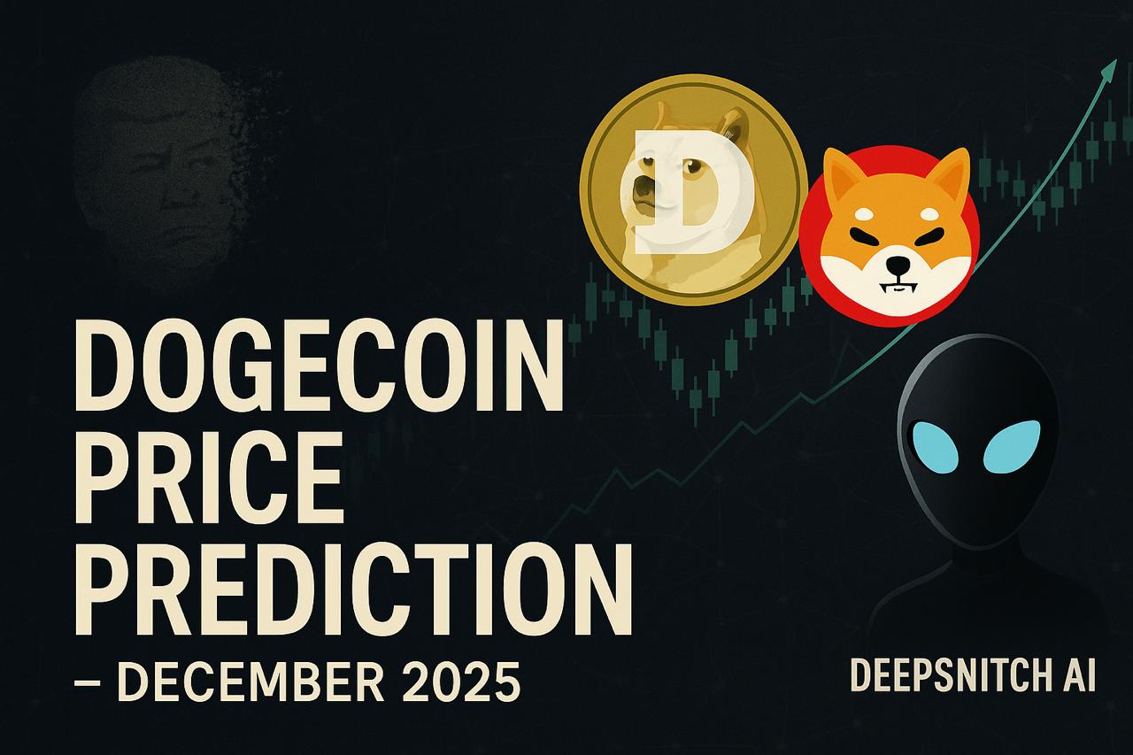 Dogecoin Price Prediction December 2025: Soulja Boy Token Backlash Refocuses Attention on Utility, DeepSnitch Price Rises 88%