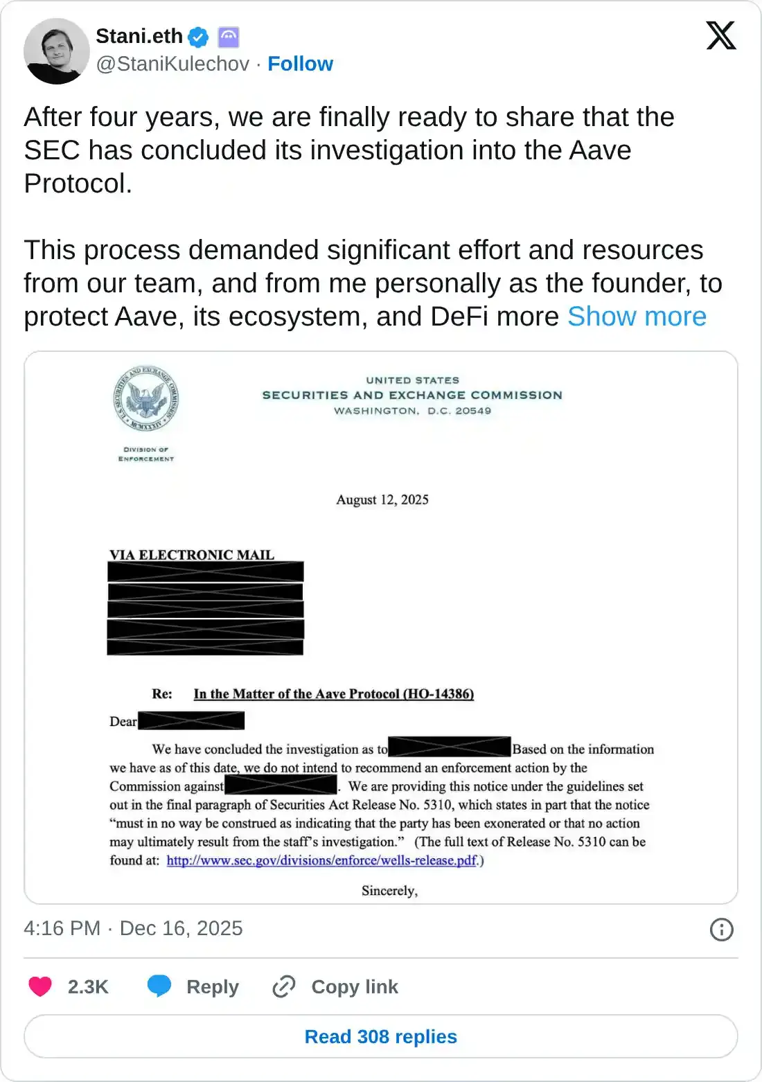 AAVE Price Forecast: AAVE slips below 6 as bearish signals outweigh the SEC investigation closure