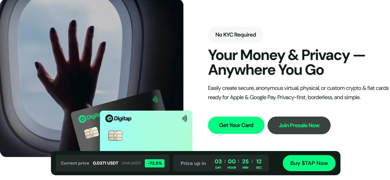 Top 10 Payment Coins for 2026 – Why Digitap ($TAP) Is Best Crypto to Buy 2026