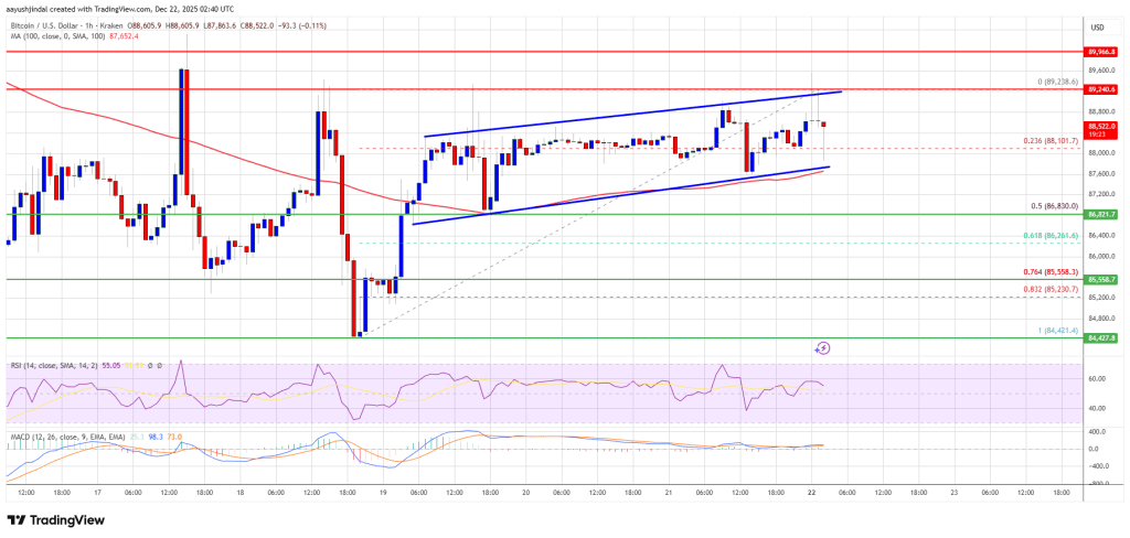 Bitcoin Price Recovery Faces Crucial Test at Major Resistance Zone