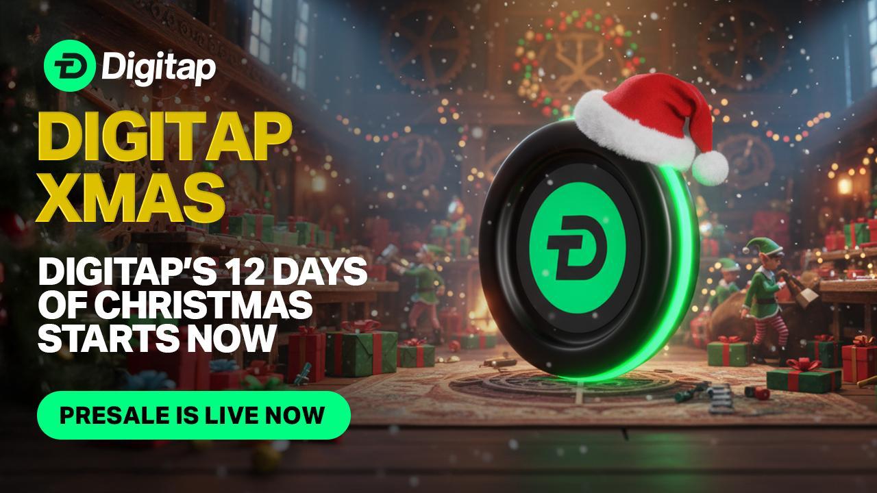 Why Is The Market Down Today—Risk-Off Hits Majors, Digitap ($TAP) Answers With Stablecoin Spending And Rewards Becoming Best Crypto Presale December