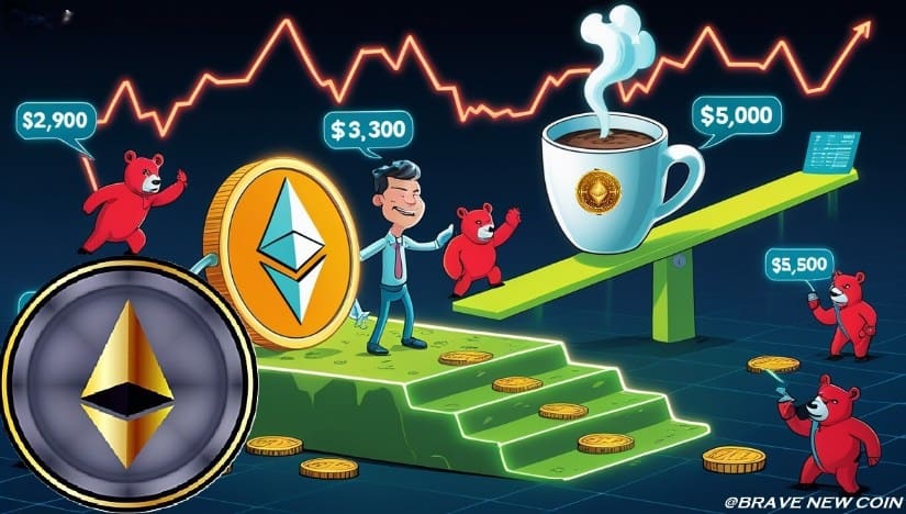 Ethereum Price Prediction: ETH Price Holds ,900 Support as Cup-and-Handle Signals Relief Rally Toward ,300 and ,000