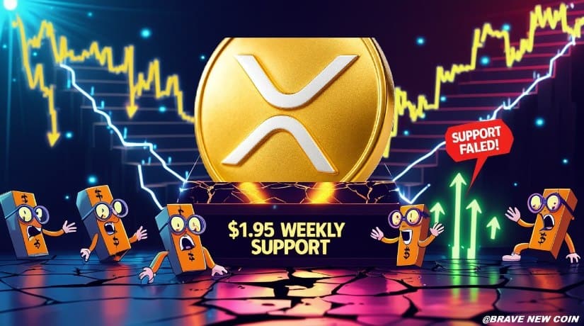 XRP Price Prediction: XRP Loses .95 Weekly Support as Downside Risk Builds Toward .60