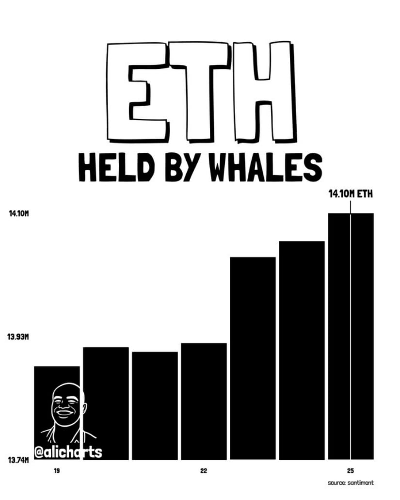 Ethereum Price Prediction: ETH Price Holds “No Trading Zone” as Whales Accumulate Below ,000