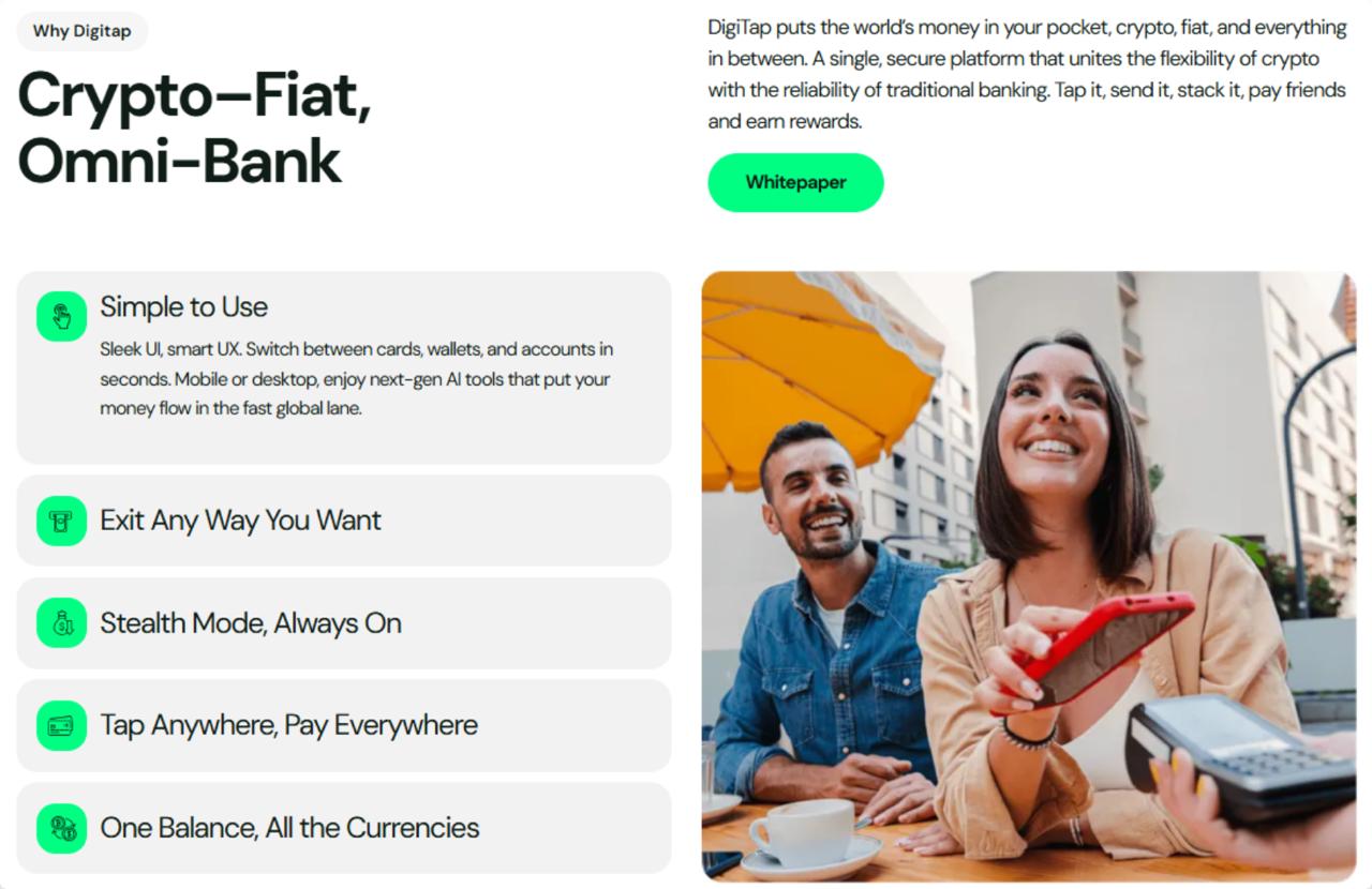 3 Reasons Whales Are Swapping k Bitcoin Profits for Digitap ($TAP) Today