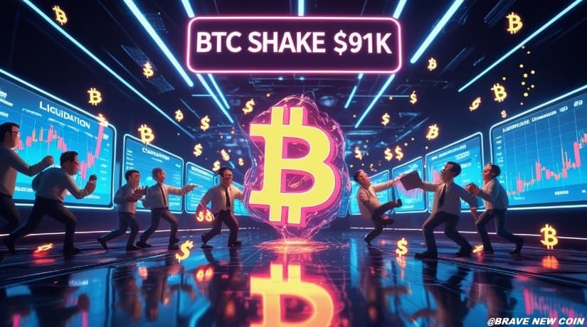 Bitcoin (BTC) Price Prediction: Bitcoin Near K Shakeout Zone as Liquidation Clusters Indicate Potential Volatility