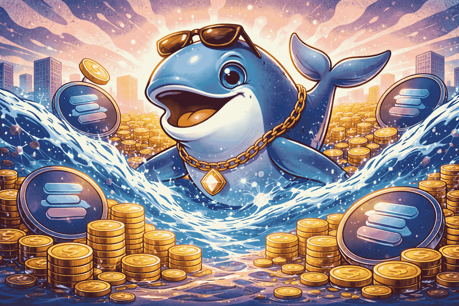 Solana Meme Coin WhiteWhale Explodes Past $35M
