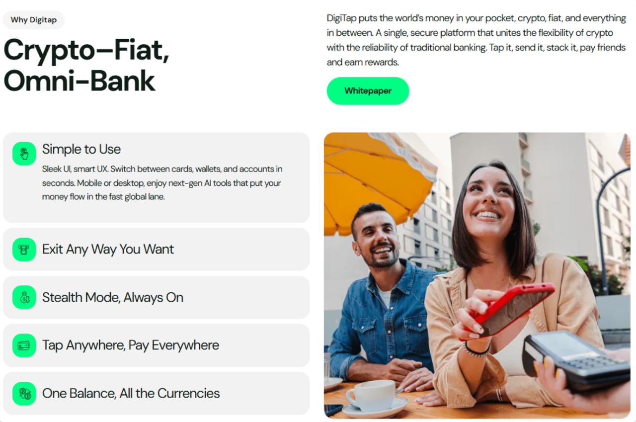 5 Altcoins to Buy Instead of Bitcoin in 2026—Digitap ($TAP) Leads