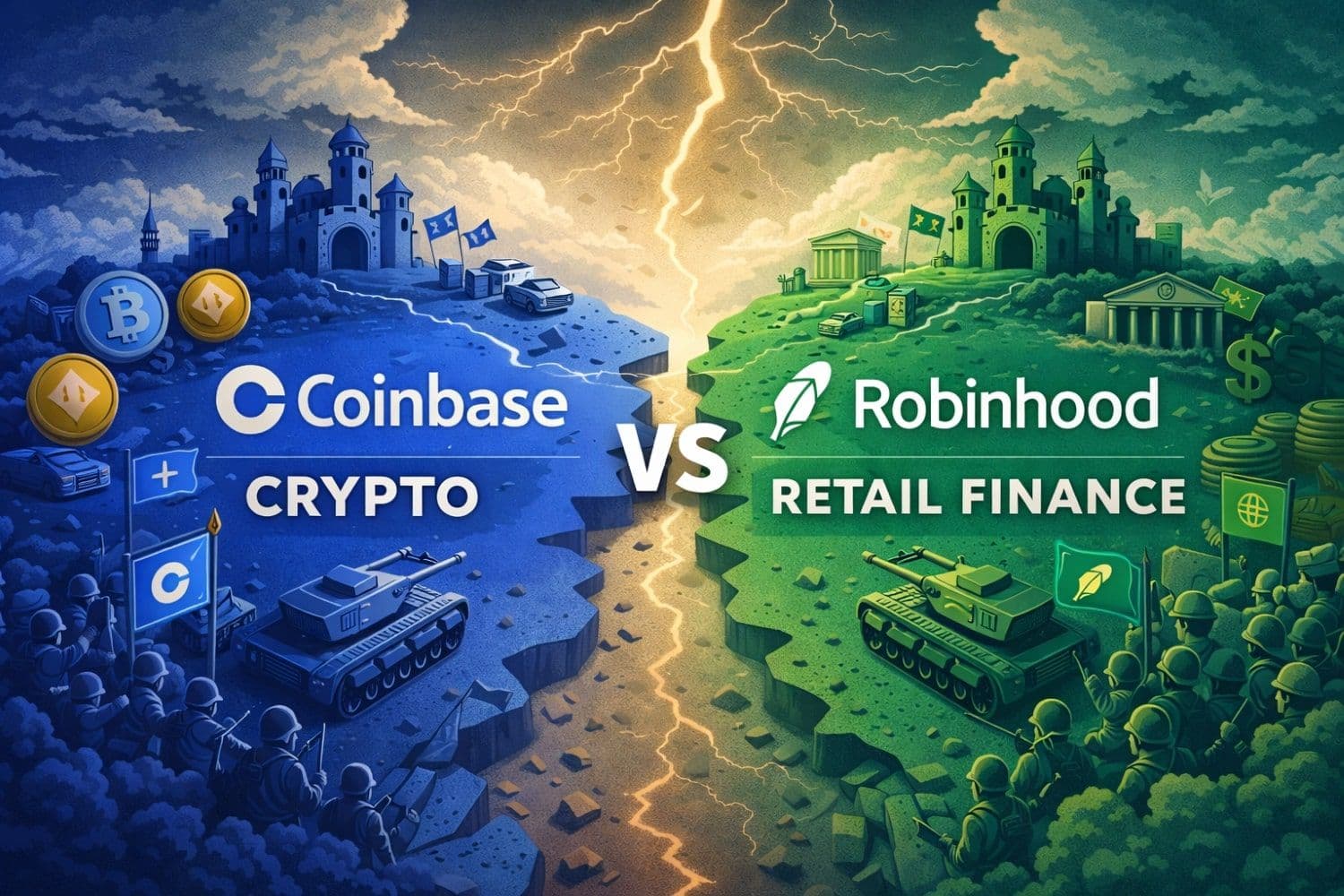 'Robinhood Has The Retail Coinbase Wants': Armstrong's 2026 Vision Triggers Industry Alarm