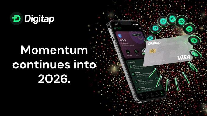 Missed BTC's k Breakout? Why Digitap ($TAP) is Ready to Pump into 2026 Missed BTC's k Breakout? Why Digitap ($TAP) is Ready to Pump into 2026
