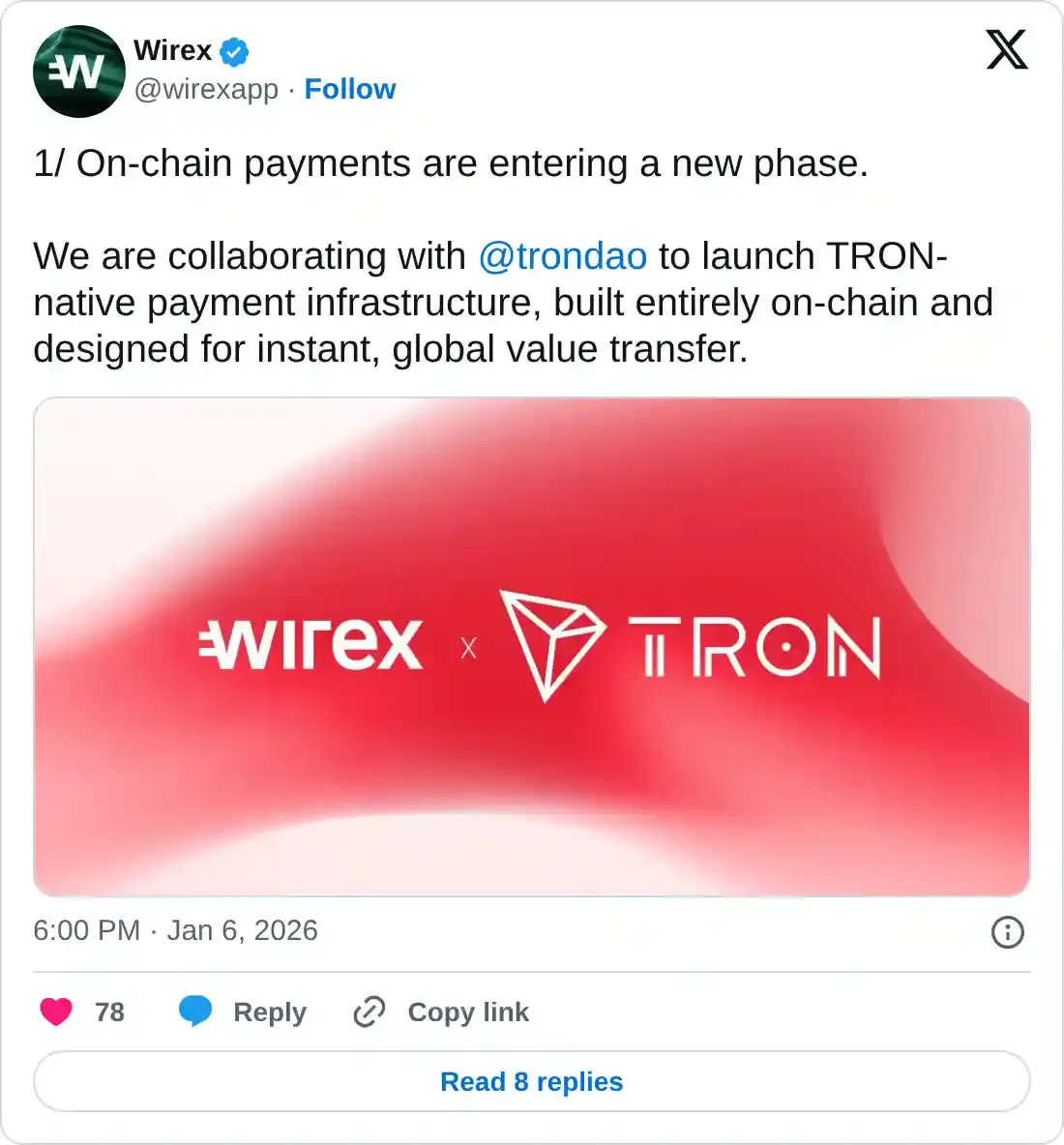 Tron Price Forecast: TRX on verge of breakout as Wirex partnership and metrics signal bullish move