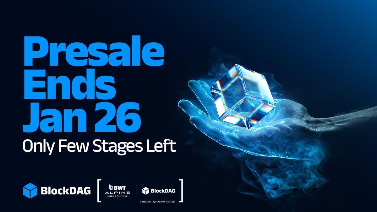BlockDAG’s Presale Nears Its End With Only 3.4B Coins Left While XRP and Zcash Stall