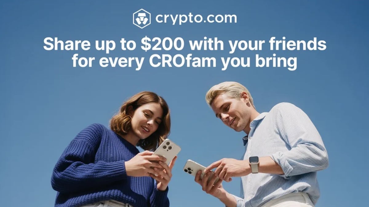 Crypto.com Launches Revamped Referral Program: Share Up to 0 in Rewards with Friends