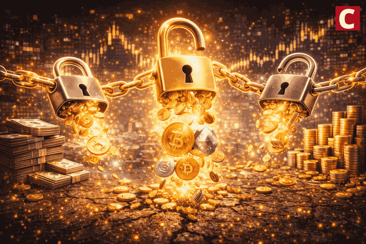 Massive .7B Token Unlocks Amid Signs of Capital Rotation to Crypto Massive .7B Token Unlocks Amid Signs of Capital Rotation to Crypto