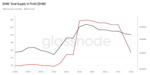 Shiba Inu Price Prediction: Sharp Drop in Holder Profits After Weekly Price Decline