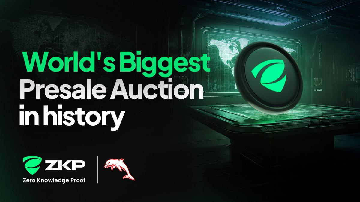 Zero Knowledge Proof Presale Auction Shows 300% Gains Potential, Leaving Polkadot and Dogecoin Struggling to Compete
