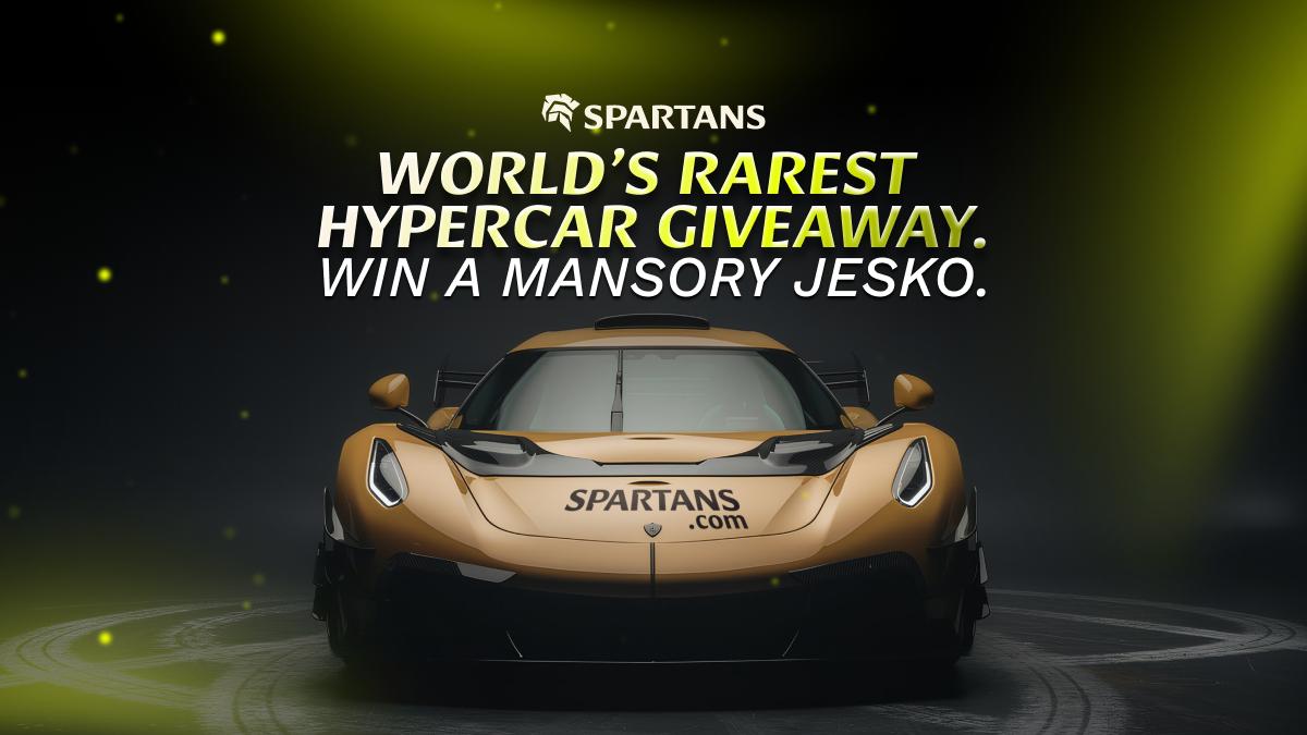 Spartans.com Crypto Casino Is Giving Away a One-of-One MANSORY Jesko, and There Won’t Be a Second Chance