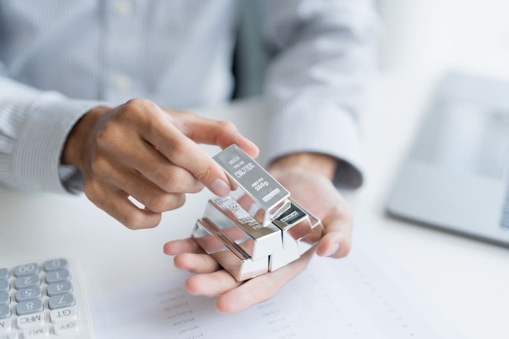 Silver Hits  All-Time High As Bitcoin Struggles Below K