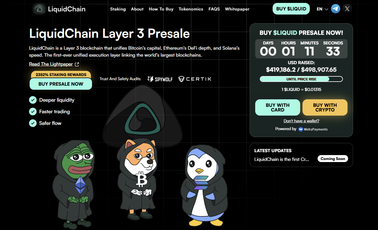 Why LiquidChain Is the Gold Standard for Connecting BTC, ETH, and SOL